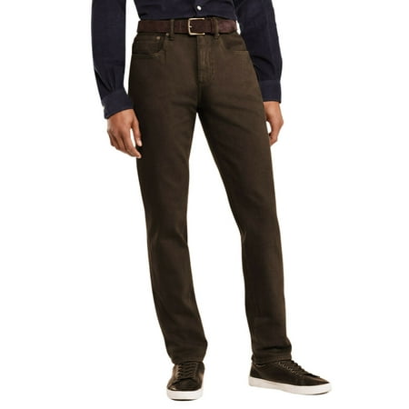 New Brooks Brothers Mens Dark Brown Five Pocket Casual Pants Sz 40W x 30L 8546-3