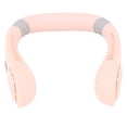 thumbnail image 4 of Ventilador de cuello portátil, pantalla Digital alimentada por USB, 5 engranajes, ventilador sin aspas para colgar en el cuello, para deportes al aire libre, viajes, Sakura Pink, 4 of 8