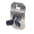 thumbnail image 1 of Locking Pegboard Hooks V63105 3 Pack 1/4-1/2 EXT SPG Vinyl SS LH Clip, 1 of 1