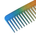 thumbnail image 6 of Unique Bargains Wide Tooth Hair Comb Hair Detangling Comb Wet and Dry Plastic Multicolor, 6 of 6