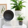 thumbnail image 4 of Double Layer Flower Pot Water Storage Burr Free Automatic Absorbing Plant Container Gardening Tools, 4 of 10