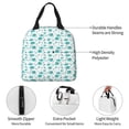 thumbnail image 3 of KLL Utensiles Print Insulated Lunch Bag Women, Reusable Cute Tote Lunch Box for Adult & Men, Leakproof Cooler Lunch Bags for Work Office Travel Picnic, 3 of 5