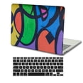 thumbnail image 3 of KSK KAISHEK Hard Case Compatible MacBook Pro 16 inchs 2023/2022/2021 A2780/A2485 + Black Keyboard Cover, Painting A 0393, 3 of 5
