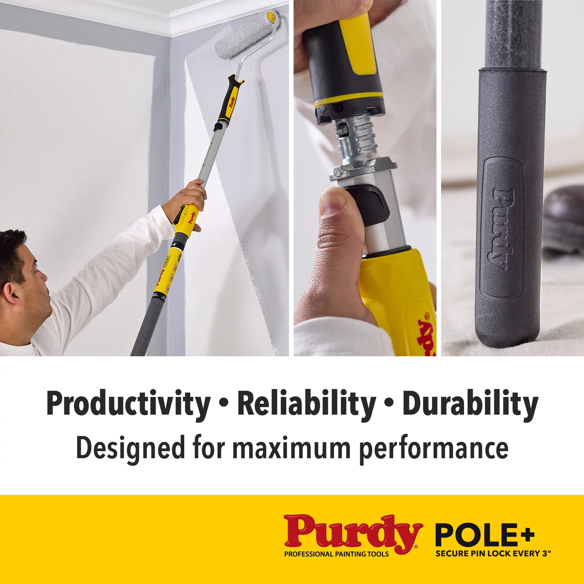 Purdy Pole+ Extension Pole, 1 ft. - 2 ft.