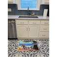 thumbnail image 3 of Carolines Treasures AMB1342RUG Hot Spot Cove Beach Dalmatian Machine Washable Memory Foam Mat, 3 of 4