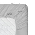 thumbnail image 3 of Clara Clark RV/Short Queen 6-Piece Bed Set for Campers - Deep Pocket Fitted Sheet Luxury Soft Microfiber, Silver, 3 of 6