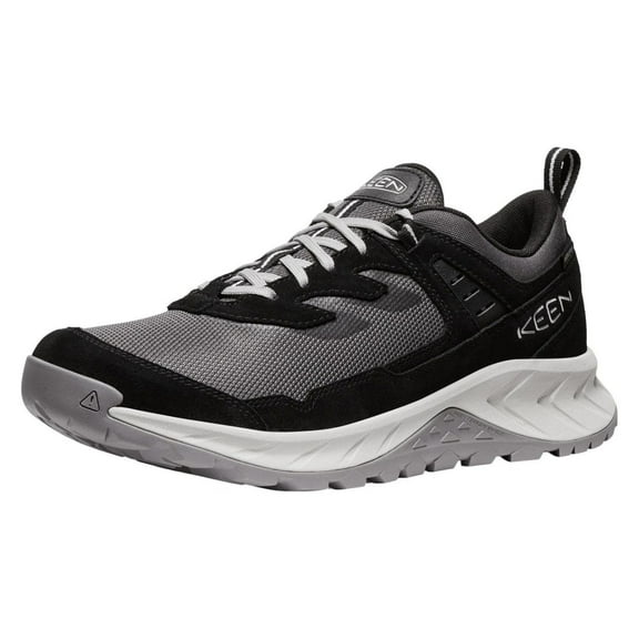 Keen Men's Hightrail Waterproof Hiking Shoes, Black/Vapor, Size 11