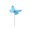 Blue 10Pcs, variant on HOARBOEG 10Pcs Artificial Butterfly Garden Stakes 4.72", Green Realistic Plastic Butterfly on Stem with Spring Wind Flutter, Waterproof Outdoor Yard Decor for Flower Pots Planters Patio