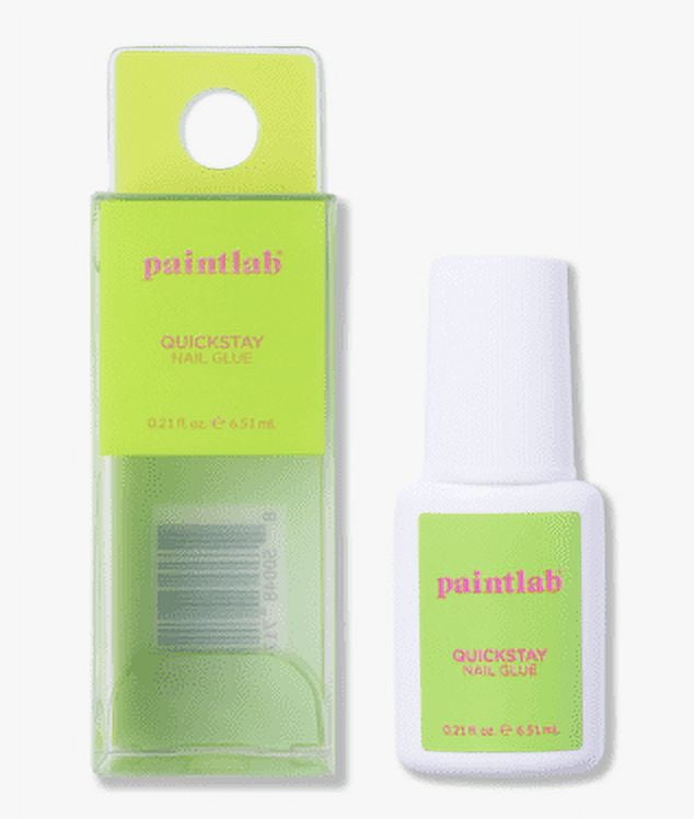 PaintLab Ultra-Strong Press-On Nail Glue | Brush-On, Long Lasting False Nail Glue