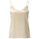 thumbnail image 2 of Playeras,Blusas y Tops,Ropa para Mujer Camisetas de tirantes Camisola de satén de seda para mujer, camisola de Color sólido, camiseta, camiseta sin mangas, cuello en V, tirantes finos (Beige, XL), 2 of 7