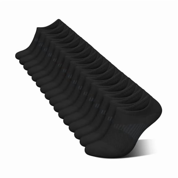 Eryueer No Show Socks Womens 8 Pairs, Ankle Non Slip Low Short Invisible Thin Liner Socks