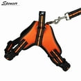 thumbnail image 3 of Spencer No Pull Dog Harness Outdoor Adjustable Pet Vest Reflective Oxford Harness Chest Strap for Dogs with Control Handle for Medium Large Dogs Walking Training "Orange,2XL", 3 of 8