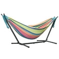 thumbnail image 1 of Vivere Hamac Double en Coton, Lit de Jour Confortable avec Support en Acier, 9 Pieds, Byron Bay, 1 of 7
