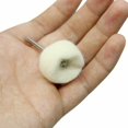 thumbnail image 4 of Rueda de pulido de algodón beige RAINBOW para herramientas rotativas Dremel para eliminar el óxido y la suciedad en la superficie, 25 piezas esquí esquí Gafas de esquí, 4 of 5
