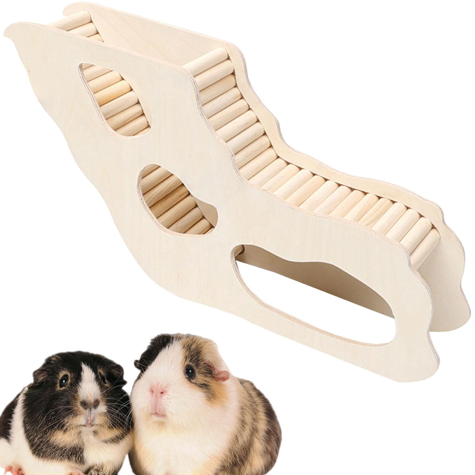 TOOYFUL Hamster Climbing Toy Hide and Seek Durable Animal Climbing Stair Rest and Exercise for Similar Sized Pets Pet Toy Guinea Pigs Tunnel
