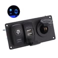 thumbnail image 3 of Chargeur de Voiture Double USB, Chargeur USB de Voiture Multi Panneau de Prise de Voiture Répartiteur Allume-Cigare de Voiture Fonctionnalités de Pointe, 3 of 8