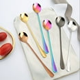 thumbnail image 6 of Mfigree Long-Handled Ice Tea Spoon, Cocktail Stir Spoons, Stainless Steel Coffee Spoons, Ice Cream Scoop,Stainless Steel Cocktail Stirring Spoons,Set of 12, 6 of 7