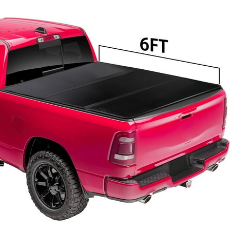 Replacement For 2016-2023 Toyota Tacoma 6.0FT Hard Folding Tonneau Cover