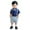 Blue, variant on Povozer Toddler Baby Boy Outfits Toddler Baby Boy Football Outfit Short Sleeve Embroidery Tshirt with Plaid Shorts Summer Clothes for 9-10 Years,Blue