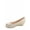 Champange, variant on Fisher-1 Women's Slip On Glitter Rhinstone Open Toe Low Wedge Heel Pump Shoes