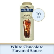 GHIRARDELLI Premium White Chocolate Flavored Sauce, 16 oz Bottle