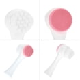 thumbnail image 5 of Cleansing Brush, Double Sided Clean & Exfoliating & Massage Soft, Silicon Face Pore Cleanse, Blackhead, Dry or Wet Multi-Purpose, 5 of 9