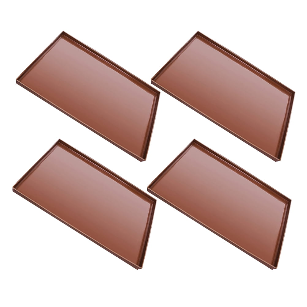 WHAMVOX 4pcs Dehydrator Silicone Sheet Nonstick Silicone Tray Dehydrator Reusable Mat Dryer Oven Mat