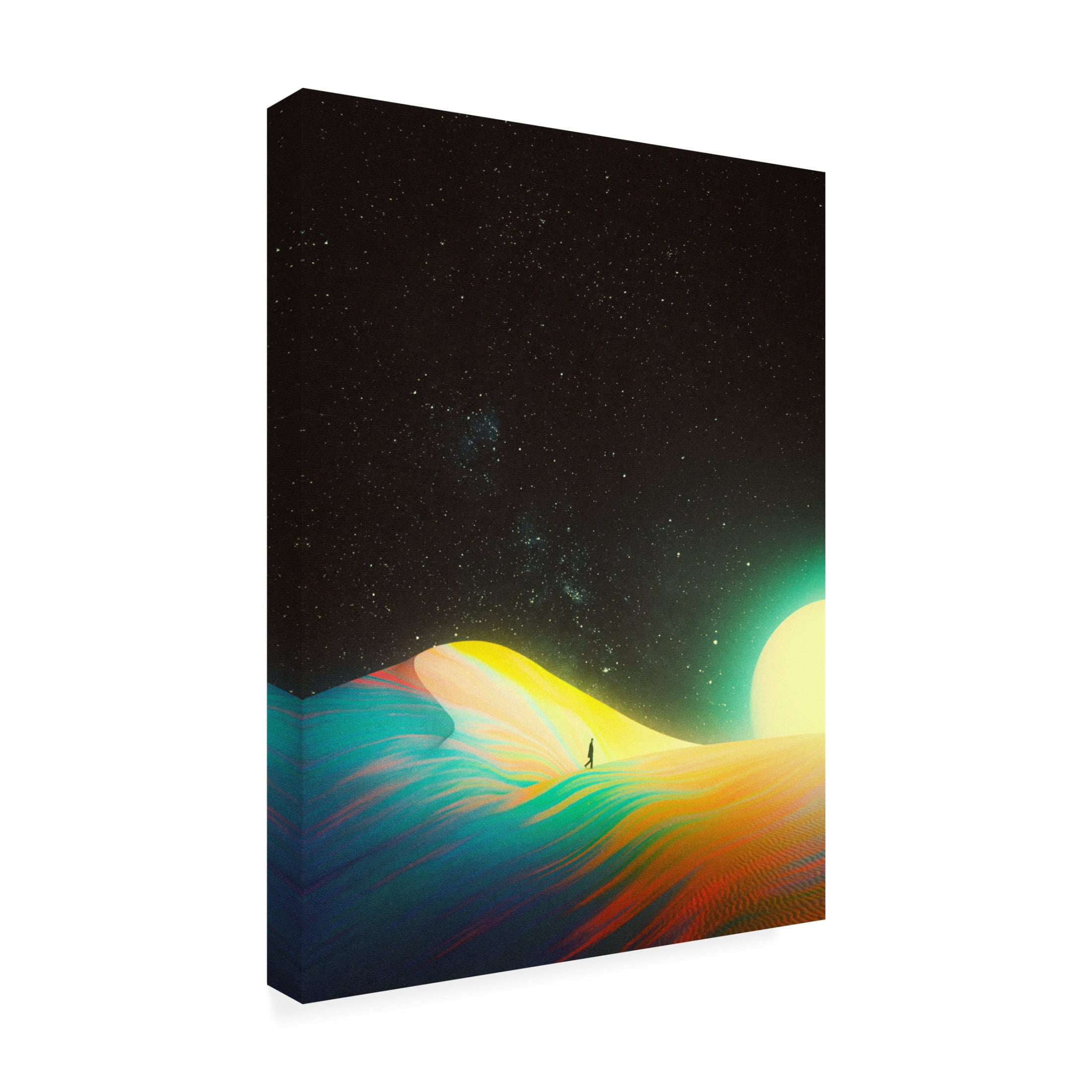 Trademark Fine Art Taudalpoi  The Source of Happiness Canvas Wall Art