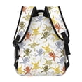 thumbnail image 4 of Fotbe Cartoon Monkey Pattern Casual Backpack for School, Travel, and Outdoor Activities - Durable, Lightweight, and Comfortable-One Size, 4 of 5