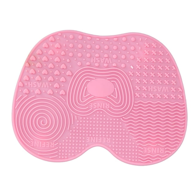 Almohadilla de depurador Cosmético Limpio, Lavado de 3 Piezas de Maquillaje Plegable Mat de Cepillo Limpio PARA SPA