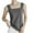 Dark Gray, variant on fatyb Women's Square Neck Tank Tops Sleeveless Casual Blouses Plain Summer Basic Tee Shirts for Women