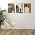 thumbnail image 2 of Contemporary Wall Art Modern Abstract Canvas Poster Prints Art Painting Home Office Wall Decor Nordic Painting Picture Framed Artworks 3 Piece for Living Room Decoration (36"Wx16"H), 2 of 6