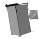 thumbnail image 5 of Tienda de ducha lateral para vehículos, ducha portátil, vestidor, refugio de privacidad para remolques, furgonetas, SUV, camiones y automóviles. Gris, 5 of 9