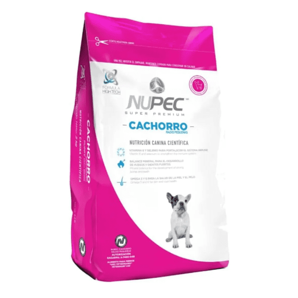 Croquetas Nupec Cachorro Razas Pequeñas 2 Kg