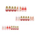 thumbnail image 2 of Kokovifyves Nail Care Christmas Nail Tips Finished Wearable Nails Christmas False Nails Wearable Nail Patches, 2 of 8