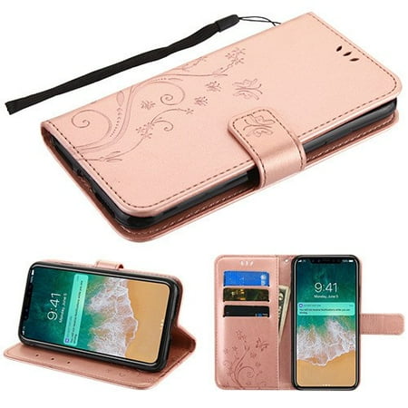 iphone xs flip case rose gold iphone xs flip case rose gold