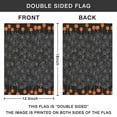 thumbnail image 4 of Spider Web Border Halloween Pattern Fall Garden Flags 12.5"x18" Double Side,Small Yard Flags for Outside,Outdoor Fall Decor,Autumn Funny Garden Flag Yard Decoration, 4 of 4