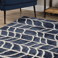 thumbnail image 5 of Addison Rugs Calabar 8' x 10' Tread Pattern Fabric Area Rug in Marlin Blue, 5 of 8