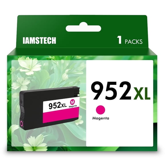 1-Pack 952XL Magenta Ink Cartridges Compatible for 952XL Printer Ink Work for OfficeJet Pro 7740 8710 8210 Printer