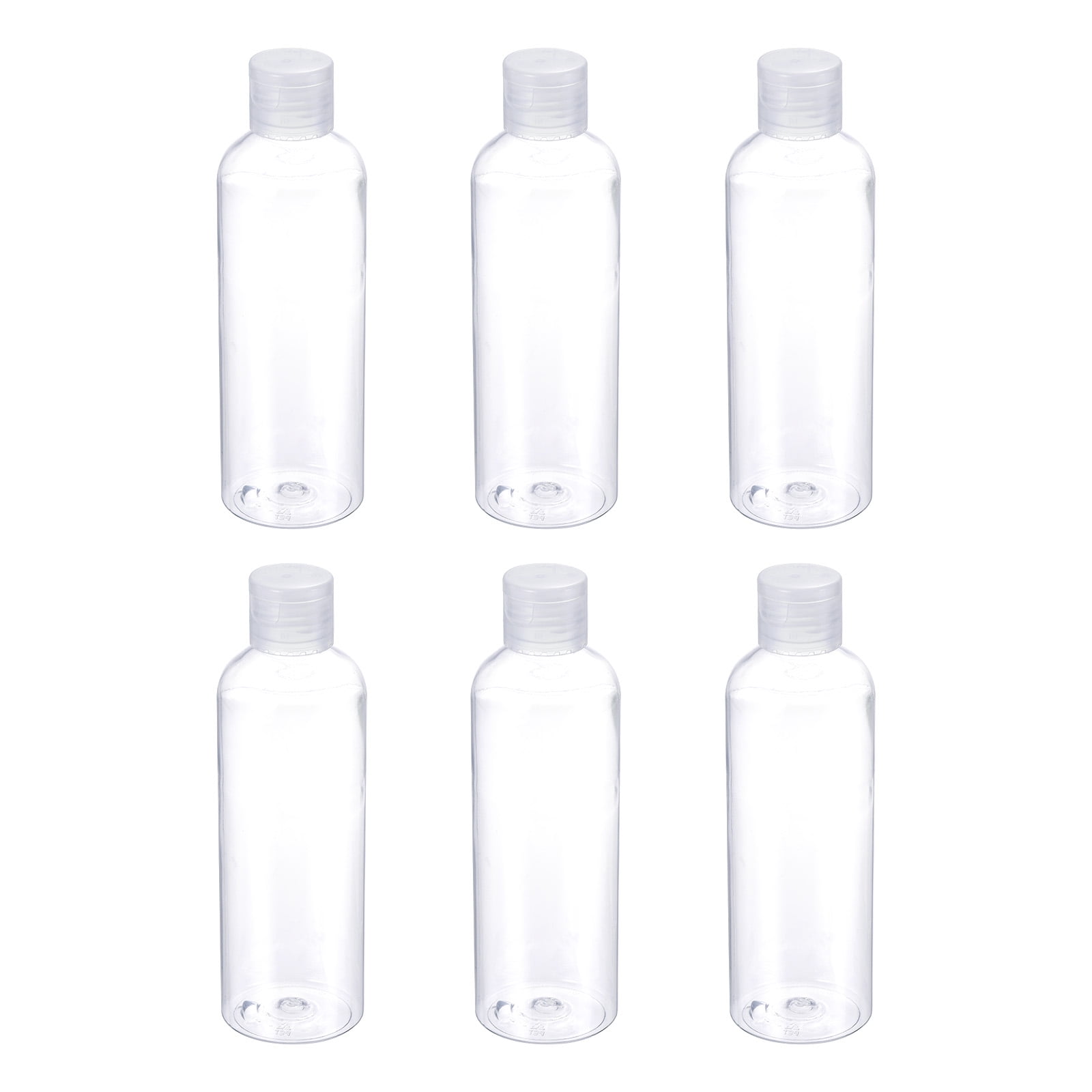 Uxcell 200ml Squeeze Bottles Refillable Dispensing Bottles Plastic