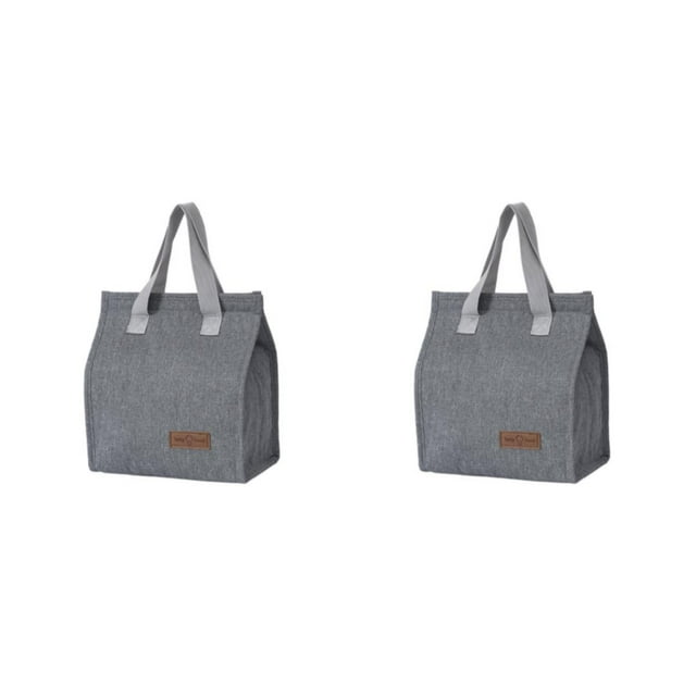 Justharion Facile à Transporter et à Nettoyer Simplifient la Routine du Déjeuner Bento Matériaux de Sécurité Gris 2Set