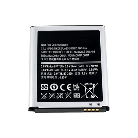 Replacement Battery For Samsung Galaxy S3 Verizon Mobile Phones - EB-L1G6LLA (2100mAh, 3.8V, Lithium
