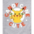 thumbnail image 3 of Pokémon - Candy Cane Cutie - Men's Crew Fleece Sweatshirt, 3 of 5