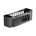 thumbnail image 2 of 12.2In Multifunctional Kitchen Sink Storage Rack Countertop Sponge Dishcloth Organizer Drainage Hole Design Space Saving Stable Bottom Kitchen Cleaning Supplies Storage Holder, 2 of 6