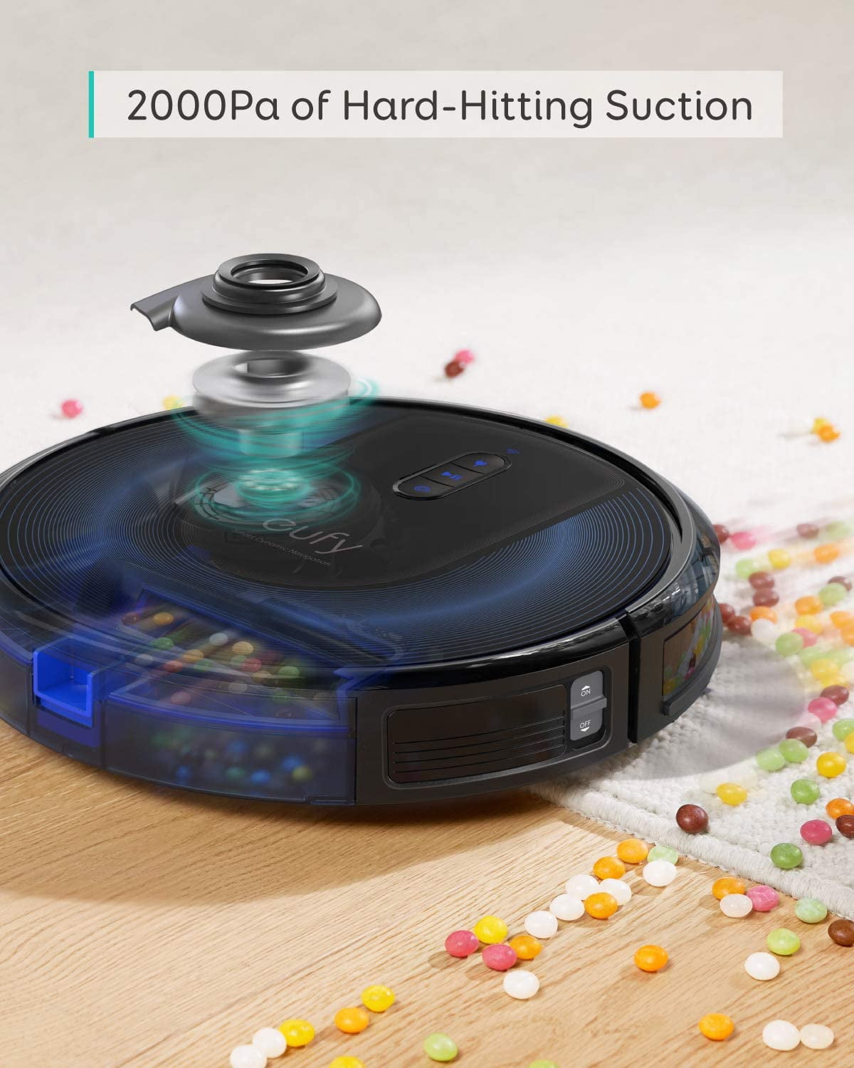 5/23迄セール【新品未使用品】Eufy RoboVac G30 Hybrid eufy RoboVac G30 Hybrid SES, Sweep and mop Self-Emptying