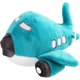 thumbnail image 1 of Blue(ship by amazon)Juguetes chirriantes para perros, juguete suave para masticar con forma de avión de aire de felpa, limpieza de dientes de perro, 1 of 2