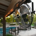 thumbnail image 5 of Newair 20" High Velocity Outdoor Fan, Heavy Duty Waterproof 2-in-1 Floor Stand or Wall Mount Fan, Adjustable Tilt and 3 Speeds up to 4650 CFM, 5 of 15