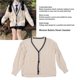 thumbnail image 2 of Suéter de mujer Outwear suéter de punto atractivo cómodo con cuello en V para mujer para primavera ANGGREK Otros, 2 of 7