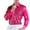 Hot Pink, variant on Mgmyaa Men's Formal Sequin Long Sleeve Button Down Shirt for Party and Performance