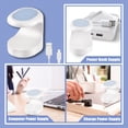 thumbnail image 5 of Mini Nail Lamp Light for Nails Mini 180°Opening Design USB Nail Dryer Portable LED Nail Lamp Curing All Gel 16W Quick Drying Nail Lamp for Single Finger Nail Lamp Plate Lamp, 5 of 10
